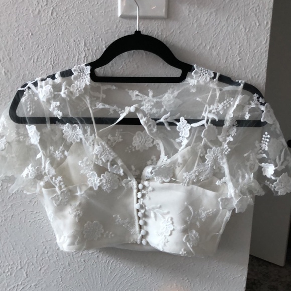 Two-Piece Mermaid Gown lace - Picture 3 of 14